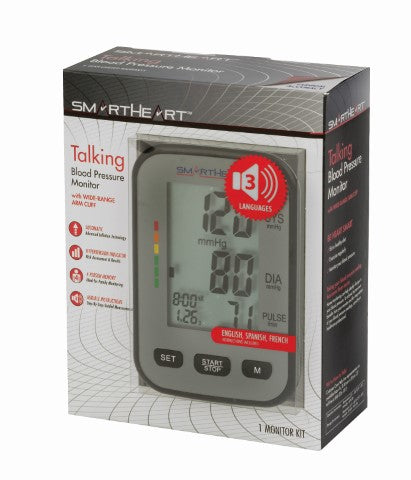 Talking Blood Pressure Arm Monitor