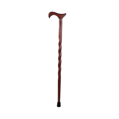 Brazos™ Twisted Wood 34 Inch Height Red Oak Walking Cane