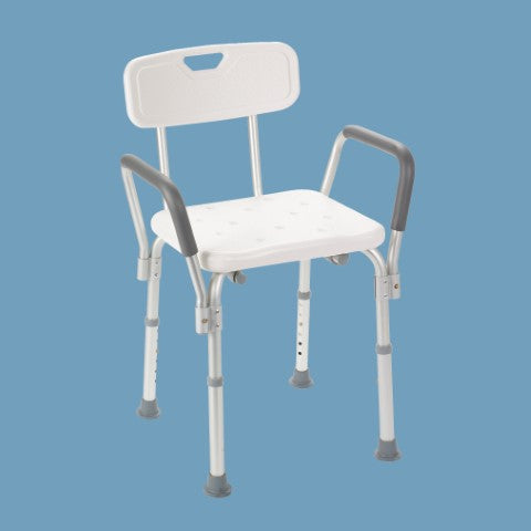 Shower Chair with Arms and Back