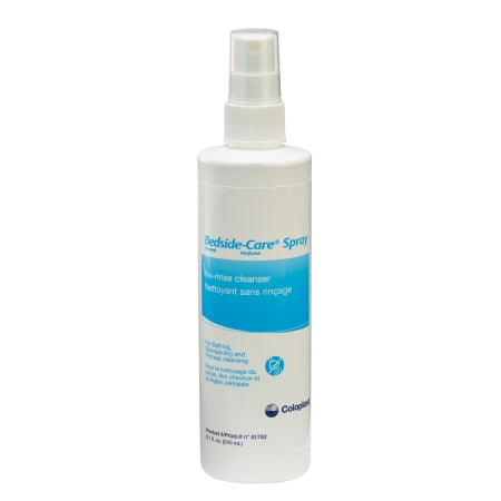 Coloplast Scented Rinse-Free Shampoo and Body Wash Bedside-Care® Sensitive Skin 8.1 oz. Spray Bottle
