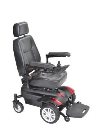 Power Wheelchair Drive 18 Inch Seat Width 300 lbs. Weight Capacity
