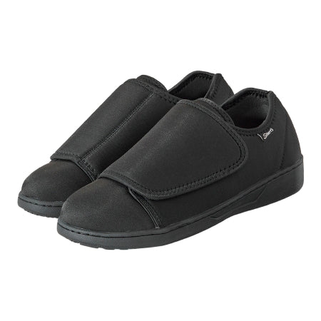 Silverts® Black Ultra Comfort Flex Male Shoe