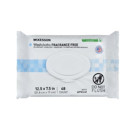 McKesson Unscented Personal Cleansing Wipe - Soft Pack