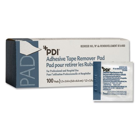 PDI® Adhesive Remover Pad 100 per Box