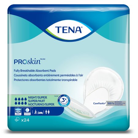 TENA ProSkin™ Night Super 27 Inch Length Heavy Absorbency Incontinence Liner