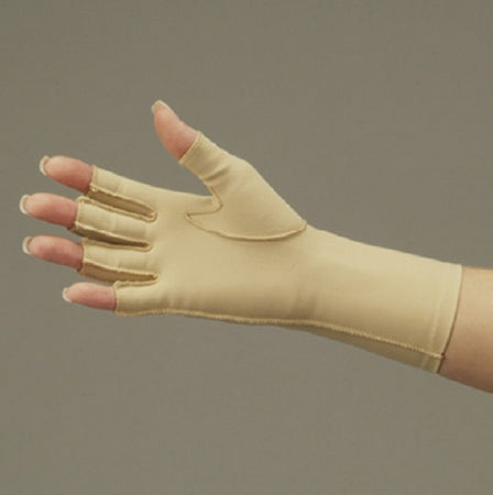 Right Hand Over-the-Wrist Length Compression Glove with Open Finger