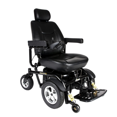 Drive Medical Bariatric Power Wheelchair Trident HD 22 Inch Seat Width 450 lbs. Weight Capacity