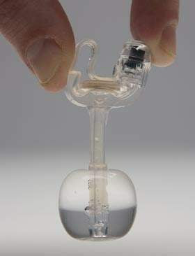 MiniONE® 16 Fr. 1.0 cm Tube Silicone Sterile Low Profile Balloon Button Gastrostomy Tube Kit