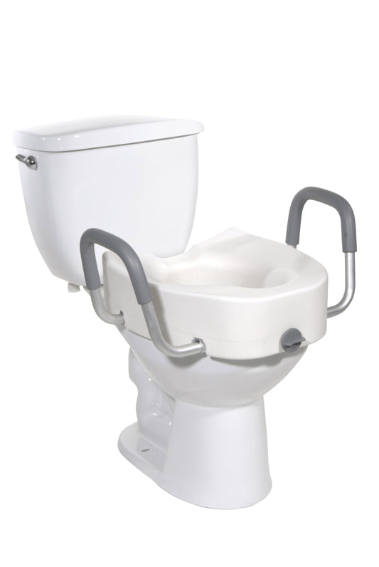 Drive Medical 12013 Elongated Raised Toilet Seat