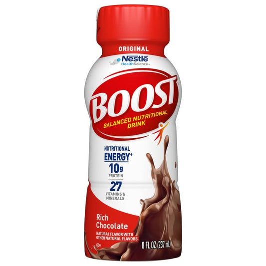 Boost® Original Chocolate Flavor Liquid 8 oz. Bottle Oral Supplement