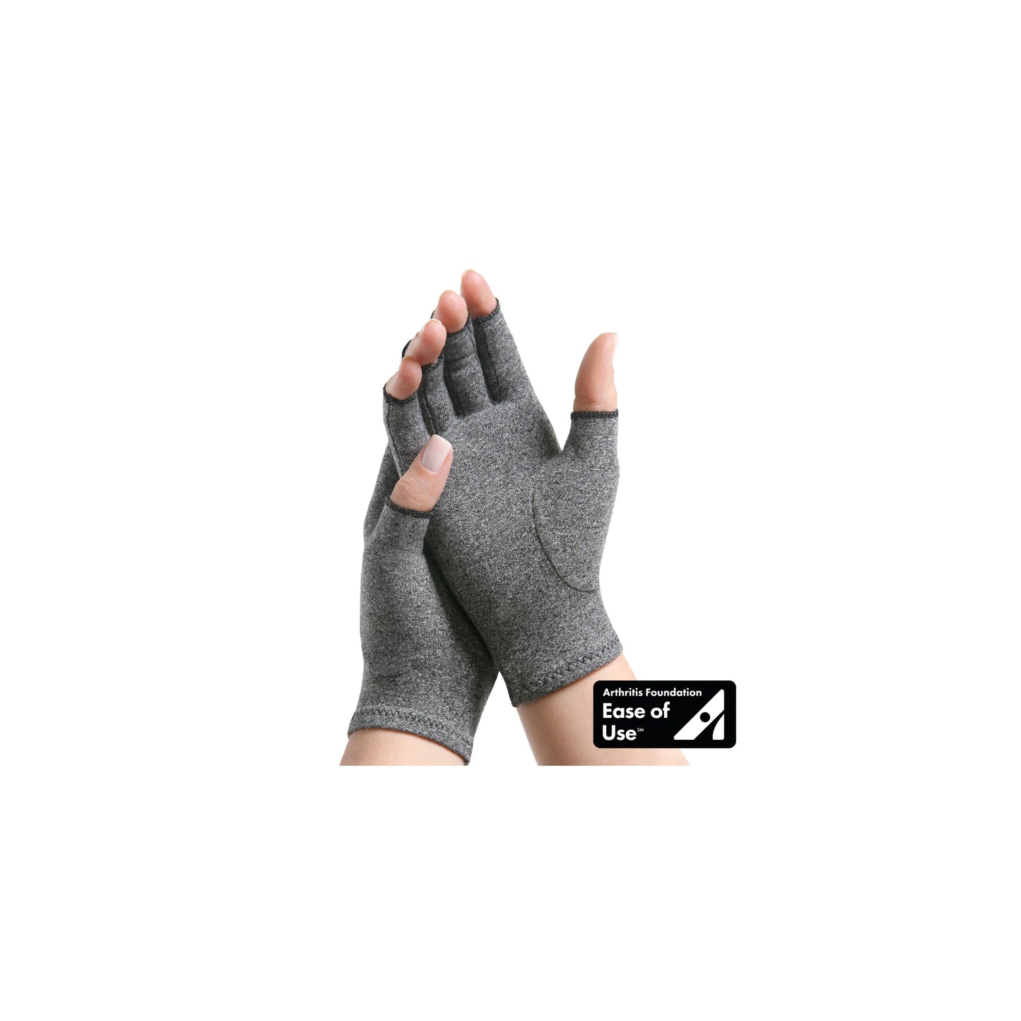 Arthritis Glove IMAK® Compression Open Finger Over-the-Wrist Length Hand Specific Pair Cotton / Lycra®